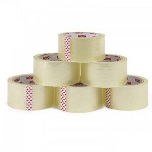 Clear Tapes X 6 Rolls Pack